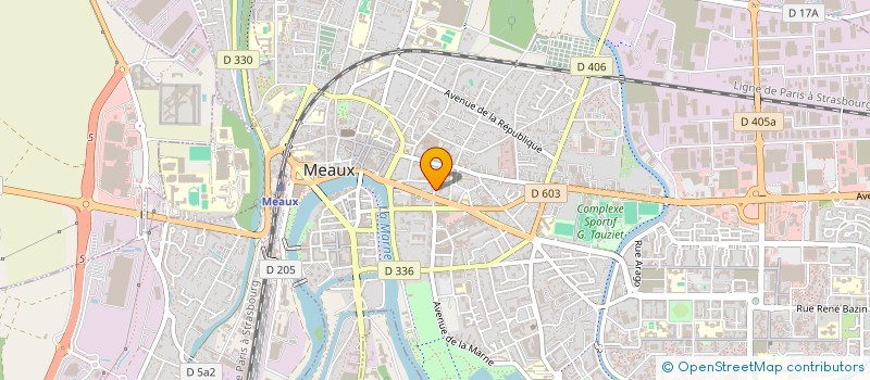localisation de l'entreprise COMPAGNIE IMMOBILIERE DE CONSTRUCTION à MEAUX