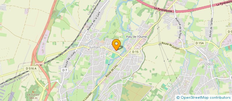 localisation de l'entreprise COMPAGNIE IMMOBILIERE DE LA BANIVE  JUILLAN