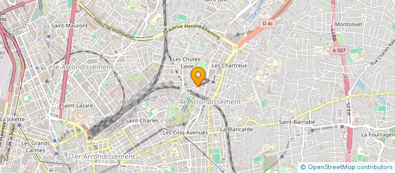 localisation de l'entreprise COMPAGNIE IMMOBILIERE DE VALORISATION à MARSEILLE