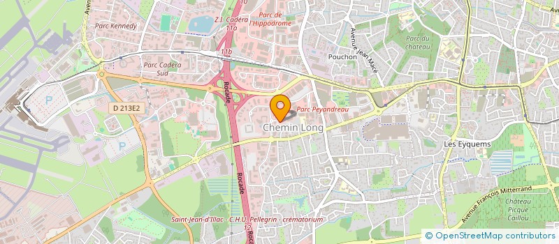 localisation de l'entreprise COMPAGNIE IMMOBILIERE DU BASSIN  MERIGNAC