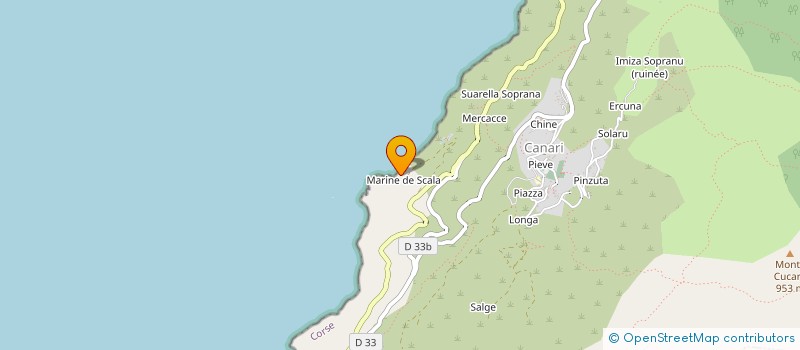 localisation de l'entreprise COMPAGNIE IMMOBILIERE DU SOLEIL à SAINT-FLORENT
