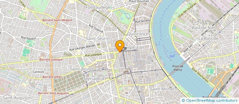 localisation de l'entreprise COMPAGNIE IMMOBILIERE ET INVESTISSEMENTS à BORDEAUX