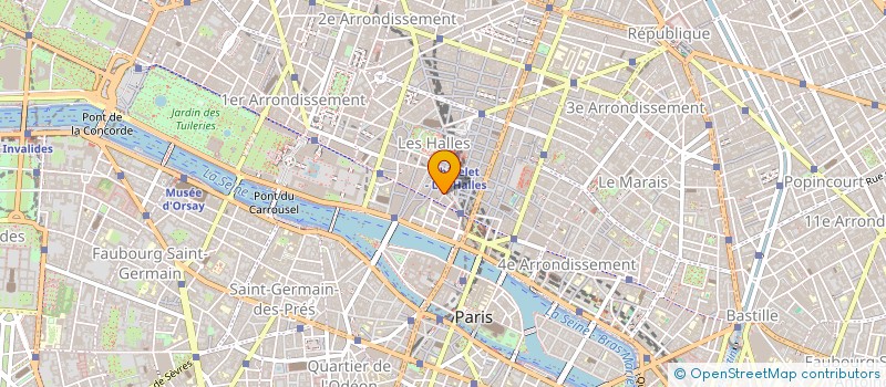 localisation de l'entreprise COMPAGNIE IMMOBILIERE INTERNATIONAL  PARIS