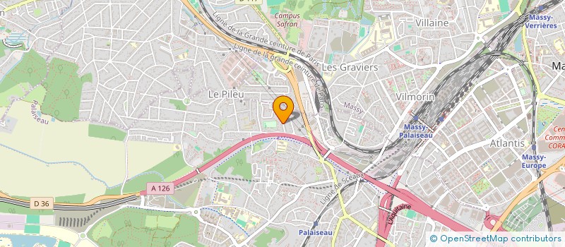 localisation de l'entreprise COMPAGNIE IMMOBILIERE INVESTISS LOCATIF à PALAISEAU