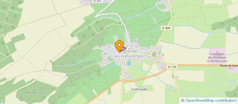localisation de l'entreprise COMPAGNIE IMMOBILIERE MEUSIENNE à VIGNEULLES-LES-HATTONCHATEL