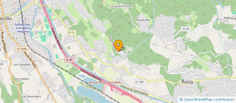 localisation de l'entreprise COMPAGNIE IMPROJET  PASSY