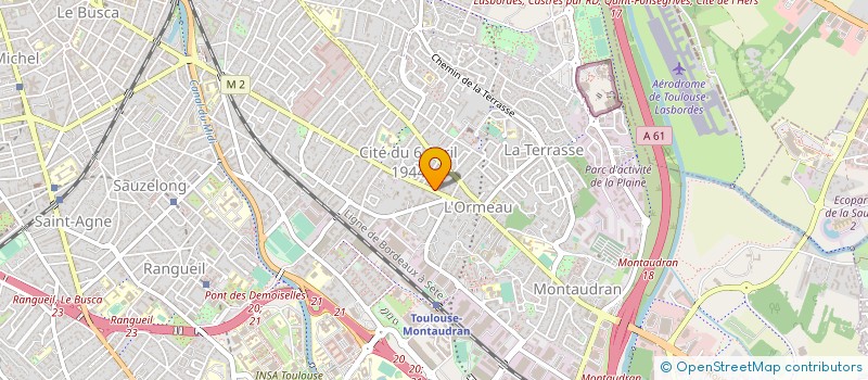 localisation de l'entreprise COMPAGNIE IN GIRUM... à TOULOUSE