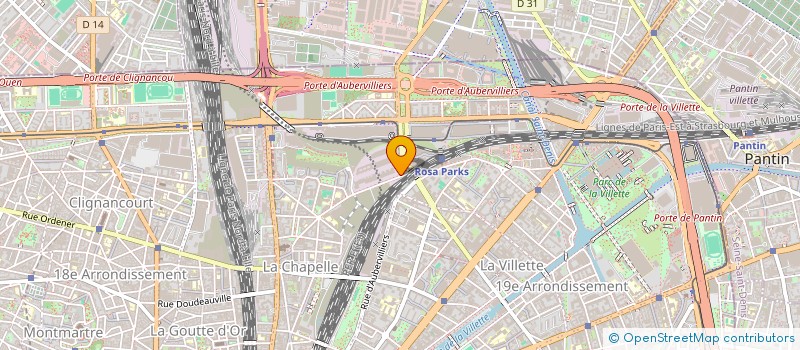 localisation de l'entreprise COMPAGNIE INCROYABLE  PARIS