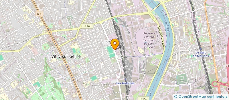 localisation de l'entreprise COMPAGNIE INDUSTRIELLE DE MONTAGE  VITRY-SUR-SEINE