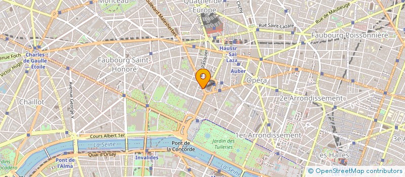 localisation de l'entreprise COMPAGNIE INDUSTRIELLE MARITIME  PARIS