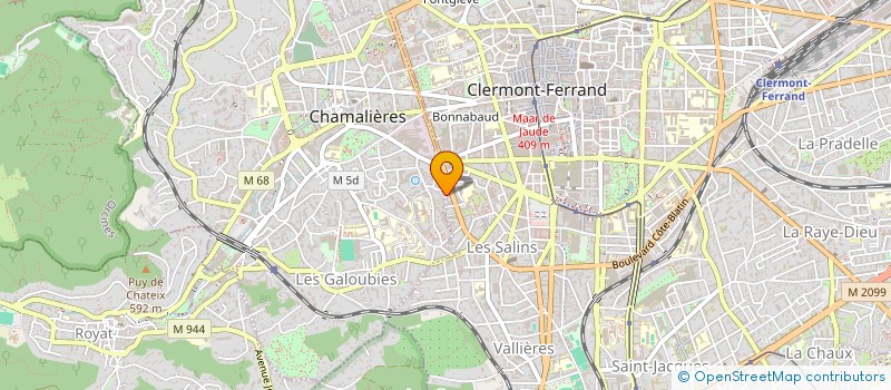 localisation de l'entreprise COMPAGNIE INFUSEE  CLERMONT-FERRAND