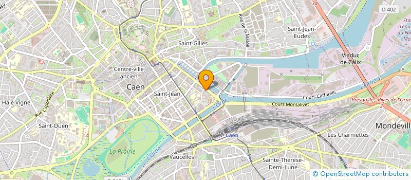 localisation de l'entreprise COMPAGNIE INNOVANTE CAENNAISE à CAEN