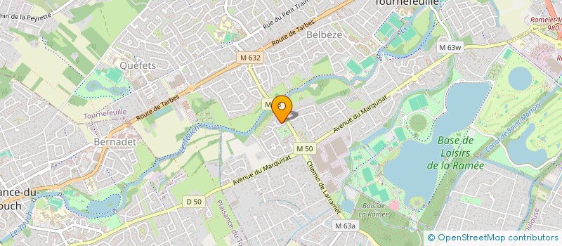 localisation de l'entreprise COMPAGNIE INSTABLE à TOURNEFEUILLE
