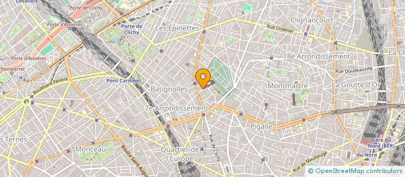 localisation de l'entreprise COMPAGNIE INTER DE MATERIEL ELECTRONIQUE à PARIS