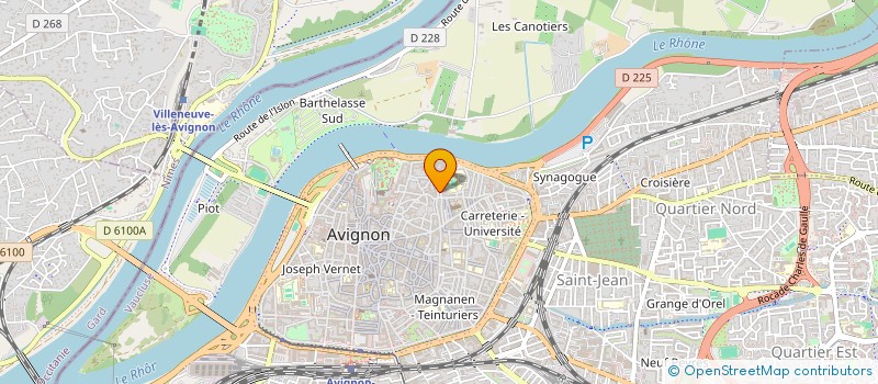 localisation de l'entreprise COMPAGNIE INTERIEUR  AVIGNON