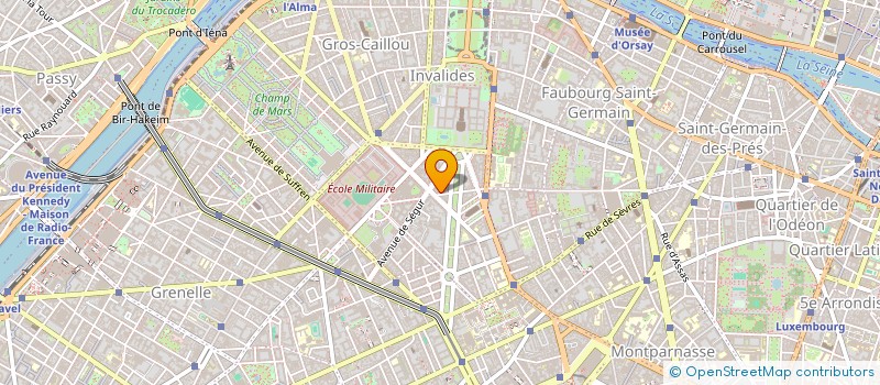 localisation de l'entreprise COMPAGNIE INTERNATIONAL AGRO ALIMENTAIRE à PARIS