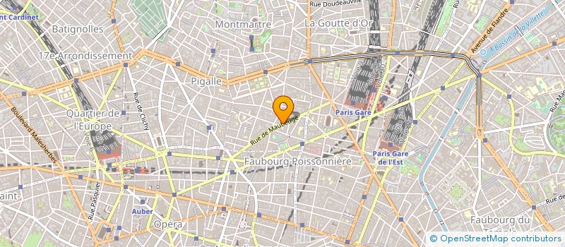 localisation de l'entreprise COMPAGNIE INTERNATIONALE DE LA FIBRE à PARIS