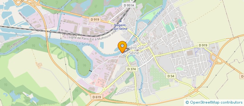 localisation de l'entreprise COMPAGNIE INTERNATIONALE DE MALTERIE à NOGENT SUR SEINE