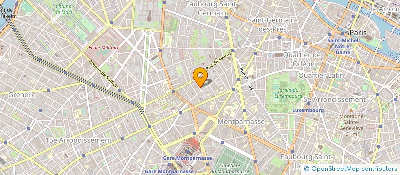 localisation de l'entreprise COMPAGNIE INTERNATIONALE DE RADIO ET DE TELEVISION CIRT à PARIS