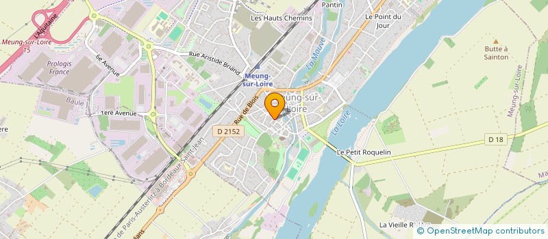 localisation de l'entreprise COMPAGNIE INTERNATIONALE DE RECOUVREMENT DE CREANCES ET DE CONTENTIEUX C.I.R.E.C. à MEUNG-SUR-LOIRE