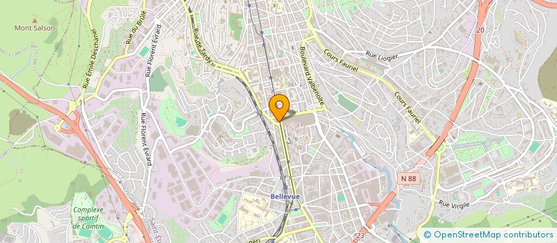 localisation de l'entreprise COMPAGNIE INTERNATIONALE DE TRADE  SAINT-ETIENNE