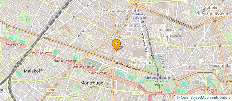 localisation de l'entreprise COMPAGNIE INTERNATIONALE DES SOLS à PARIS