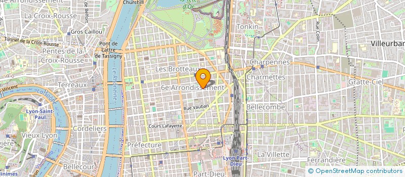 localisation de l'entreprise COMPAGNIE INTERNATIONALE DEVELOPPEMENT à LYON