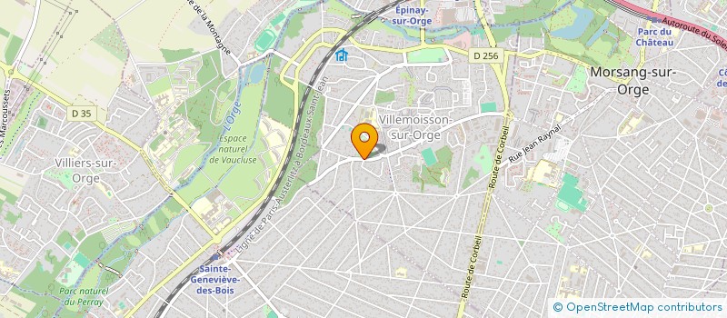 localisation de l'entreprise COMPAGNIE INVESTISSEMENTS MOBILIERS à VILLEMOISSON-SUR-ORGE