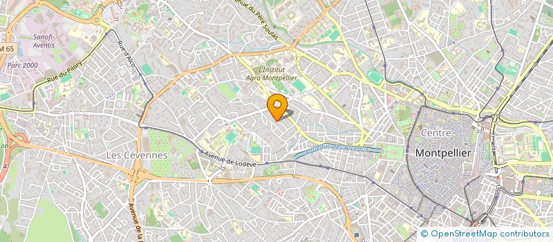 localisation de l'entreprise COMPAGNIE ISART à MONTPELLIER