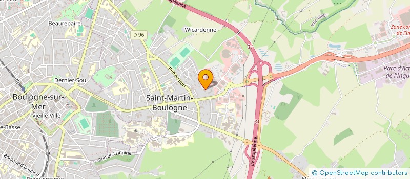 localisation de l'entreprise COMPAGNIE ISCOBAR à SAINT-MARTIN-BOULOGNE