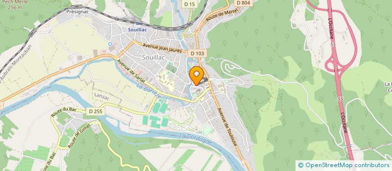 localisation de l'entreprise COMPAGNIE ISKANDAR  SAINT-SOZY