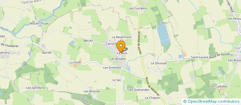 localisation de l'entreprise COMPAGNIE ISOTOP à CHAVEYRIAT