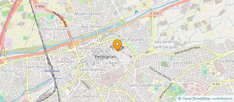 localisation de l'entreprise COMPAGNIE JARDIN PARTAGE  PERPIGNAN