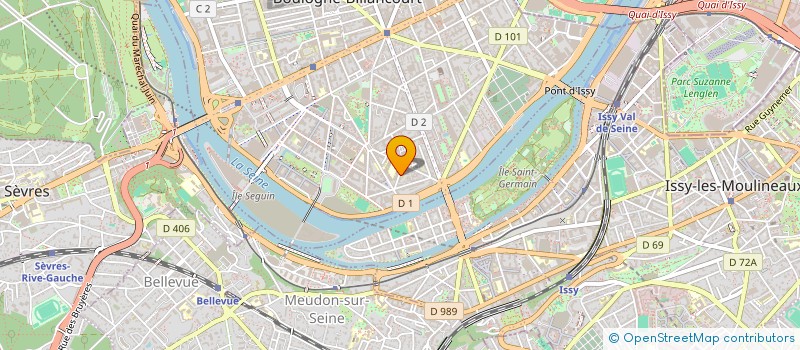localisation de l'entreprise COMPAGNIE JAYANN' ACT à BOULOGNE-BILLANCOURT