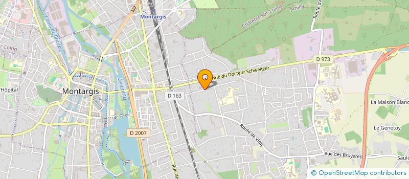 localisation de l'entreprise COMPAGNIE JE EST UN AUTRE à AMILLY