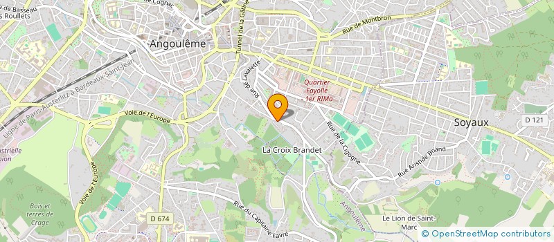 localisation de l'entreprise COMPAGNIE JE ME RAPPROCHE à ANGOULEME