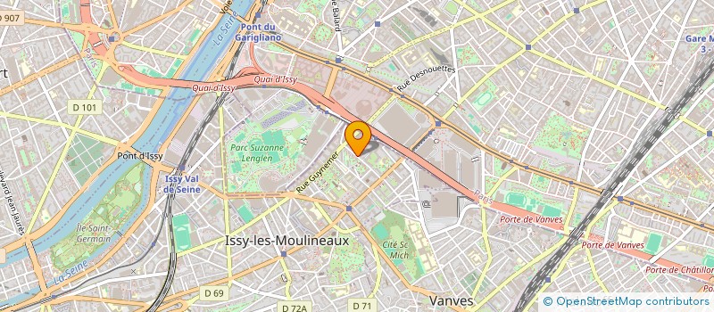 localisation de l'entreprise COMPAGNIE JEAN DE ZAFRAN à ISSY-LES-MOULINEAUX