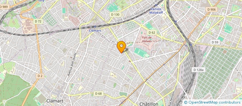 localisation de l'entreprise COMPAGNIE JEAN-FRANCOIS  CHATILLON