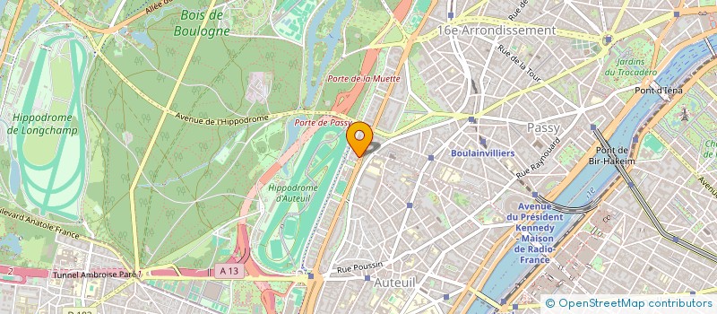 localisation de l'entreprise COMPAGNIE JEAN-MICHEL RIBES  PARIS