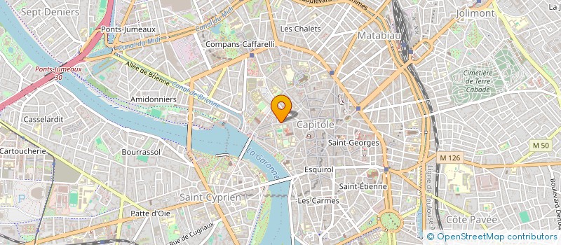 localisation de l'entreprise COMPAGNIE JEAN SERAPHIN à TOULOUSE