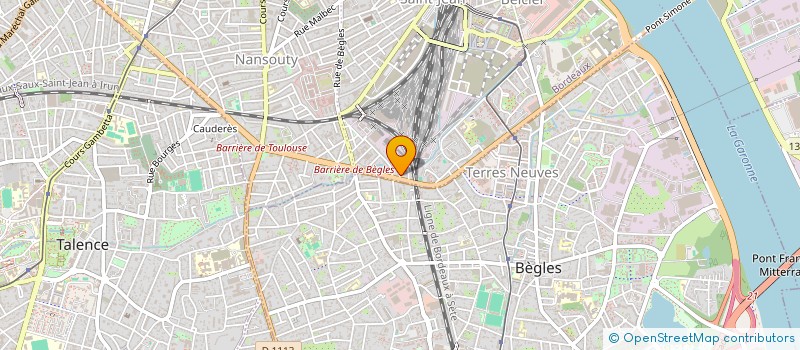 localisation de l'entreprise COMPAGNIE JEUNE TALENT  BORDEAUX