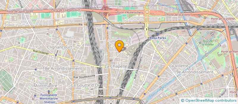 localisation de l'entreprise COMPAGNIE JUKEBOX  SAINT-OUEN-SUR-SEINE