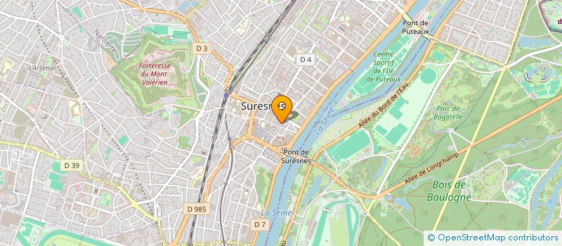 localisation de l'entreprise COMPAGNIE JULIETTE APIOU à SURESNES