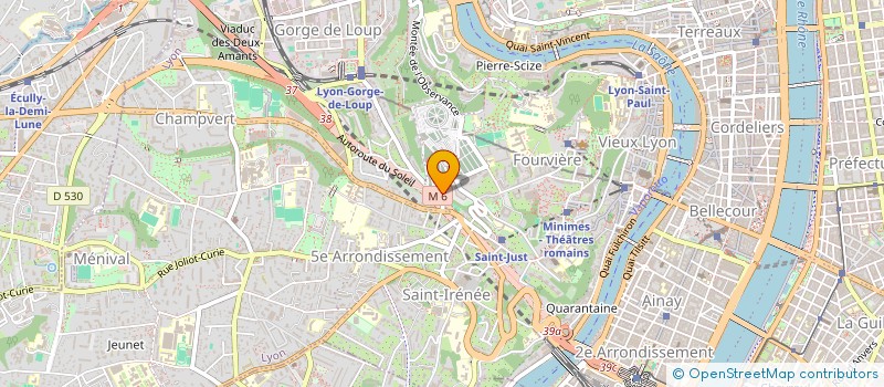 localisation de l'entreprise COMPAGNIE JULIETTE LOUSTE à LYON