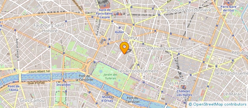 localisation de l'entreprise COMPAGNIE JUPITER à PARIS