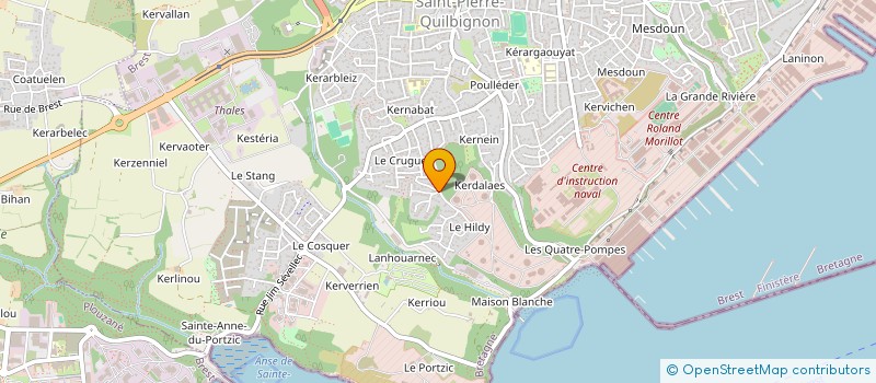 localisation de l'entreprise COMPAGNIE JUSQU'A CE QU'ON NOUS DEPOSSEDE à BREST