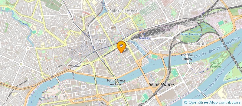 localisation de l'entreprise COMPAGNIE JUSTE A TEMPS  NANTES