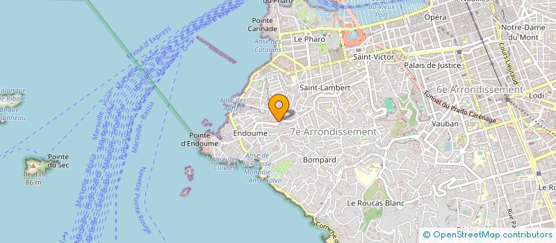 localisation de l'entreprise COMPAGNIE KADIDI à MARSEILLE