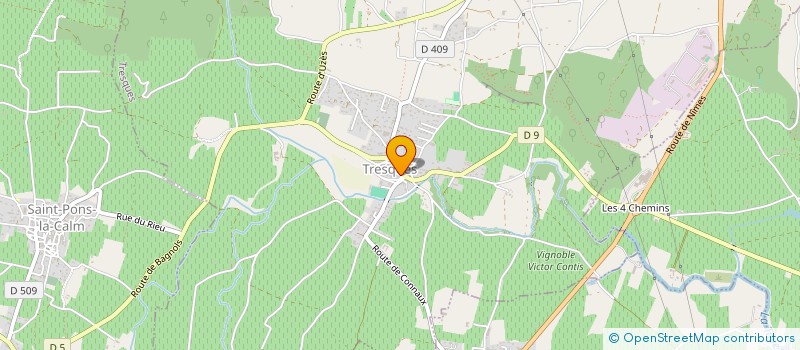 localisation de l'entreprise COMPAGNIE KALA  TRESQUES