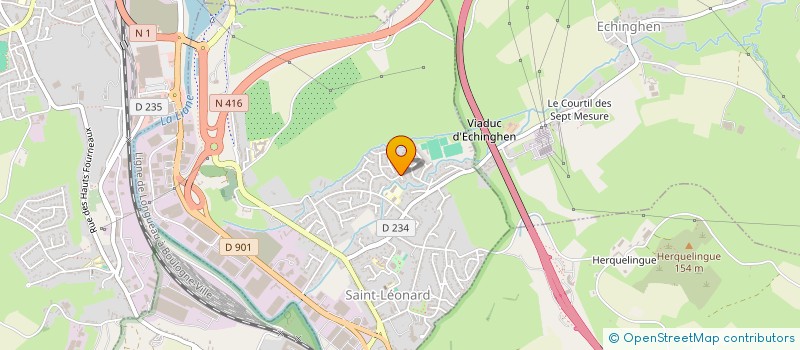 localisation de l'entreprise COMPAGNIE KALAO  SAINT-LEONARD